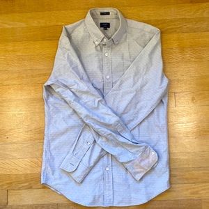 Grey Oxford shirt